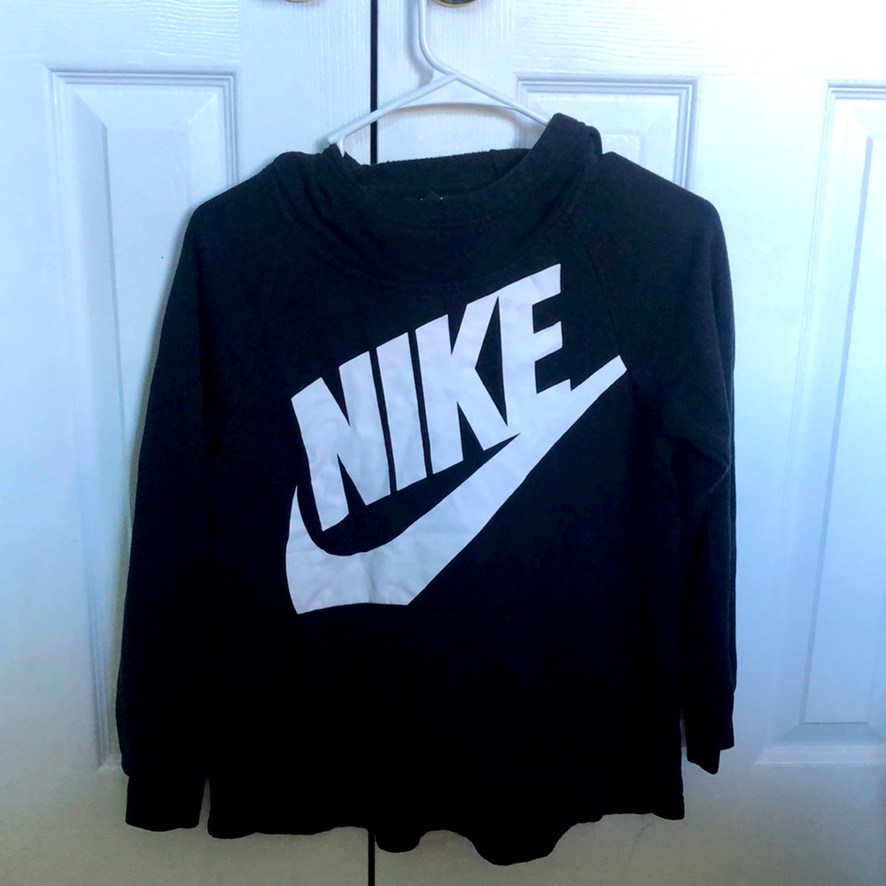 Black and White Girls Nike Hoodie